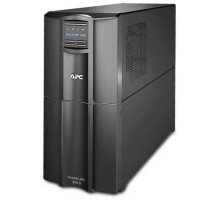 Источник бесперебойного питания APC Smart-UPS 3000VA/2700W, Line-Interactive, LCD, Out: 220-240V 8xC13 (4-Switched) 1xC19, SmartSlot, EPO, Black, 1 year warranty (замена SMT3000I)