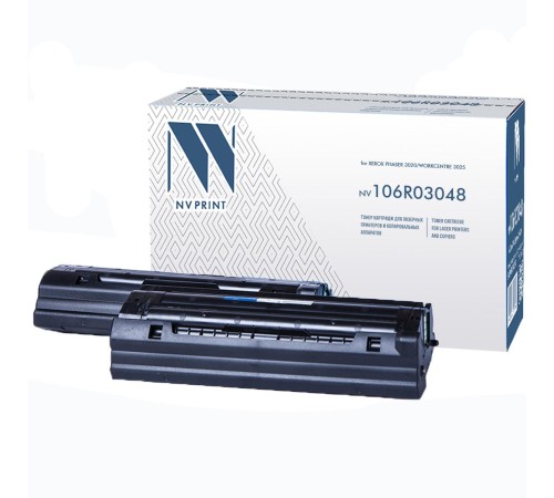 -/ Тонер-картридж NVP NV-106R03048 для Xerox Phaser 3020/WorkCentre 3025 (3000k) -/ Тонер-картридж NVP NV-106R03048 для Xerox Phaser 3020/WorkCentre 3025 (3000k)