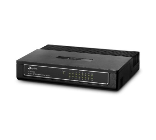 коммутатор TP-Link TL-SF1016D, 16-Port 10/100 Mbps Desktop Switch