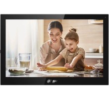 Монитор видеодомофона IP 10-и дюймовый WiFi 2.4ГГц черный 1024x600 разрешение мкостной сенсорный экран; тревожные входы / выходы 8/1; LAN; поддержка micro-SD до 265Гб; Возможность просмотра IP видеокамер; Питание: DC 12В/PoE; Габаритные размеры: 260 мм 17