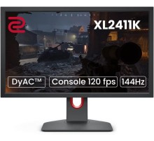 Мониторы/ Benq XL2411K 24'', 1920x1080, TN,  144Hz, 12M:1, 320cd, 1ms, 3xHDMI, DP, Speakers, FreeSync, Height adj 155, Pivot, 3Y, Black