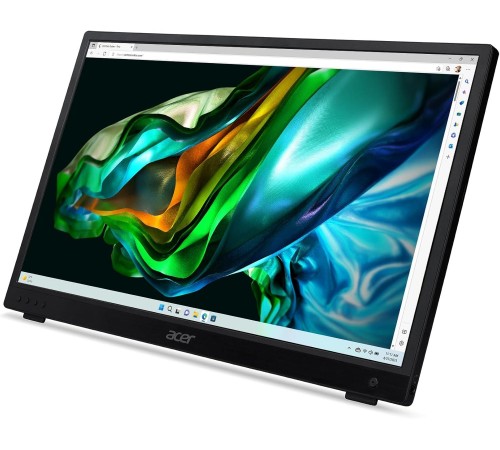 Монитор/ ACER PM181QAbmiux 17,3'', ZeroFrame, UltraThin Black, 16:9, IPS, 1920x1080, 7ms, 250cd, 60Hz, 1xMiniHDMI + 1xType-C(15W) + SPK + Audio Out, Speakers 0.5Wx2, Монитор/ ACER PM181QAbmiux 17,3'', ZeroFrame, UltraThin Black, 16:9, IPS, 1920x1080, 7ms, 250cd, 60Hz, 1xMiniHDMI + 1xType-C(15W) + SPK + Audio Out, Speakers 0.5Wx2,