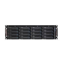 Серверный корпус/ RSC-3ET, 3U 16x 3.5" hot-swap bays, tool-less 3.5" and 2.5" HDD tray, 800W CRPS redundant power supply, 4x 2.5" internal SSD top plate, 2x 2.5" hot-swap OS, rail, 3U16 SAS 12G expander controller on backplane (35