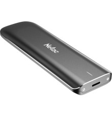 Внешний твердотельный накопитель Netac ZX Black USB 3.2 Gen 2 Type-C External SSD 500GB, R/W up to 1050MB/950MB/s, with USB C to A cable and USB C to C cable