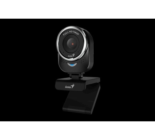 Веб-камера Genius QCam 6000 черная (Black) new package, 1080p Full HD, Mic, 360°, универсальное мониторное крепление, гнездо для штатива Веб-камера Genius QCam 6000 черная (Black) new package, 1080p Full HD, Mic, 360°, универсальное мониторное крепление, гнездо для штатива