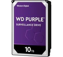 Жесткий диск/ HDD WD SATA3 10Tb Purple 7200 256Mb 1 year warranty