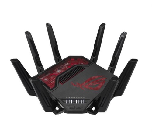 Роутер ASUS GT-BE19000//802.11 a/b/g/n/ac/ax/be,  2,4 + 6 gGz, black