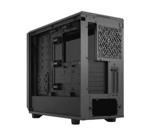 Корпус ПК без блока питания/ Case Fractal Design Meshify 2 TG Light Tint, Midi-Tower, 3x140mm, 2xUSB-A 3.2 + 1xUSB 3.2 Type-C E-ATX, ATX, mATX, mITX Gray