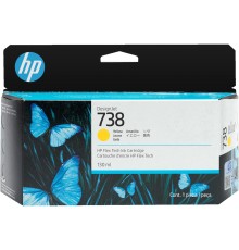 Картридж/ HP 738 130-ml Yellow DesignJet Ink Cartridge
