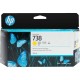 Картридж/ HP 738 130-ml Yellow DesignJet Ink Cartridge