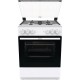 Плита GORENJE/ Тип плиты: комбинированная, Тип варочной поверхности: газовая, Цвет: белый, Гриль: Есть, Ширина, см: 60