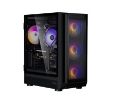 корпус ZALMAN i6, EATX, BLACK, FRONT MESH, WINDOW, 2x3.5", 3x2.5", 1xUSB2.0, 1xUSB3.0, 1xUSB Type C, FRONT 3x140mm RGB LED, REAR 1x140mm RGB LED (незначительное повреждение коробки)