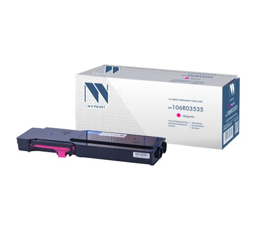 -/ Тонер-картридж NVP NV-106R03535 Magenta для Xerox VersaLink C400/C405 (8000k) -/ Тонер-картридж NVP NV-106R03535 Magenta для Xerox VersaLink C400/C405 (8000k)