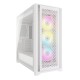 Корпус без блока питания/ Case Corsair iCUE 5000D RGB Airflow, Midi-Tower, TG, 3x120mm RGB, 2xUSB-A 3.2, 1xUSB 3.2 Type-C, E-ATX, ATX, mATX, mITX White