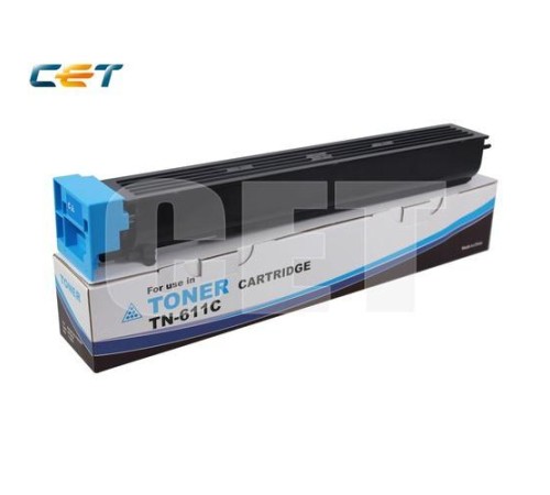-/ Тонер-картридж для KONICA MINOLTA Bizhub C451 (CET) Cyan, 460г
