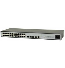 Коммутатор SNR Управляемый коммутатор уровня 2, 24 порта 10/100/1000Base-T и 4 порта 100/1000BASE-X (SFP)