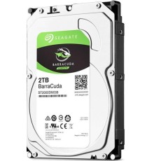 Жесткий диск Seagate Barracuda HDD 3.5" SATA 2Tb, 7200 rpm, 256Mb buffer, 512e/4kn, SMR, ST2000DM008, 1 year, (аналог ST2000DM006)
