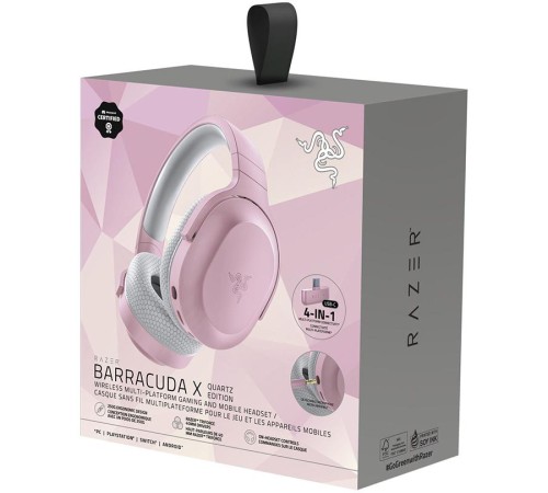 Гарнитура Razer Barracuda X (2022) - Quartz Pink/ Razer Barracuda X 2022 Quartz Pink headset Гарнитура Razer Barracuda X (2022) - Quartz Pink/ Razer Barracuda X 2022 Quartz Pink headset