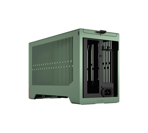 Корпус без блока питания/ Case Fractal Design Terra, Mini-Tower, no fans, 1xUSB-A 3.0 + 1xUSB 3.2 Type-C, SFX PSU Support, mITX Jade