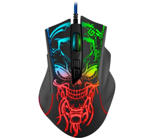 Defender Проводная игровая мышь Bulletstorm GM-928 7кнопок,7200dpi