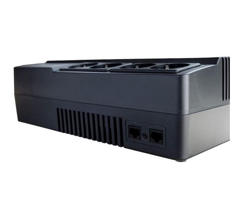 ИБП Ермак Линейно-интерактивный 600 ВА/360 Вт, 8xSchuko, LED, USB, ШхГхВ 345х200х100мм., вес 4.4кг.