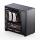 Корпус без блока питания/ Case JONSBO D41 STD, Midi-Tower, TG, no fan, 1xUSB-A 3.2 + 1xUSB-C 3.2, ATX, mATX Black