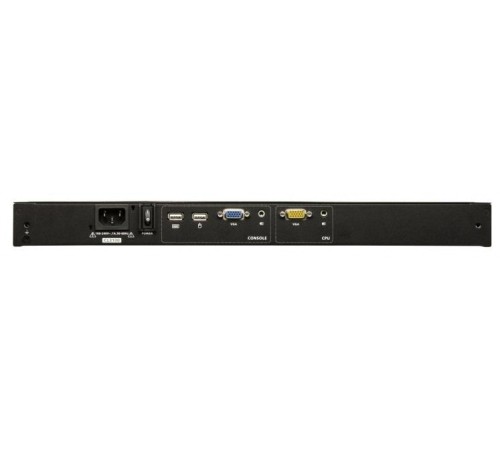 КВМ консоль ATEN 1U Ultra Short Depth 18.5” Short Depth USB HDMI Single Rail LCD Console (1920 x 1080)