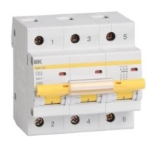 KARAT Авт. выкл. ВА47-100 3P C 80А 10кА IEK