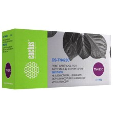 -/ Картридж лазерный Cactus CS-TN423C TN-423C голубой (4000стр.) для Brother DCP L8410CDW/HL L8260CDW/M