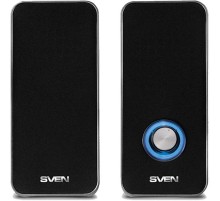 SVEN 325, чёрный, USB, акустическая система 2.0, мощность 2x3 Вт(RMS)