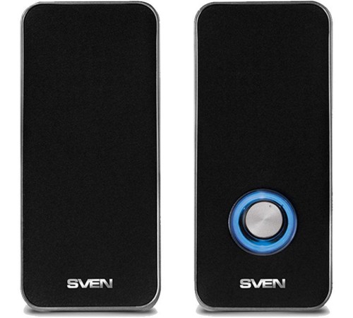 SVEN 325, чёрный, USB, акустическая система 2.0, мощность 2x3 Вт(RMS) SVEN 325, чёрный, USB, акустическая система 2.0, мощность 2x3 Вт(RMS)