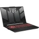 Ноутбук/ ASUS TUF F15 FX507ZC4-HN172 15.6"(1920x1080 (матовый, 144Hz) WVA)/Intel Core i7 12700H(2.3Ghz)/16384Mb/512PCISSDGb/noDVD/Ext:nVidia GeForce RTX3050(4096Mb)/Cam/BT/WiFi/56WHr/war 1y/2.2kg/Mecha Gray/DOS