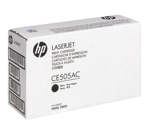 Тонер-картридж/ HP CE505AC Blk Contract LJ Toner Crtg Тонер-картридж/ HP CE505AC Blk Contract LJ Toner Crtg