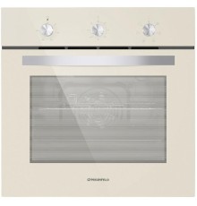 Шкаф духовой электрический MAUNFELD EOEC.586BG/ Духовой шкаф, Тип: электрический 60 см, 58 л, таймер, 7 функций, электрический гриль, конвекция, механическое управление, гидролизная очистка, энергоэффективность А, цвет слоновая кость