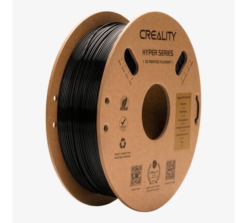 Катушка CR-PETG пластика Creality 1,75 мм 1кг для 3D принтеров, черный