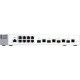 Коммутатор/ QNAP QSW-M408-4C 10 Gbps managed switch with 4 SFP + ports, combined with RJ-45, 8 1 Gbps RJ-45 ports, bandwidth up to 96 Gbps, JumboFrame support.