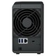 Система хранения данных Synology QC 1,7GhzCPU/2Gb/RAID0,1/upto 2HP HDD SATA(3.5')/2xUSB3.2, 1xUSB2.0/1xGbE/iSCSI/2xIPcam(up to 20)/1xPS repl DS218 1YW