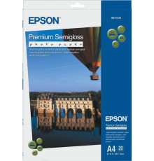Бумага/ Epson Premium Semigloss Photo Paper A4
