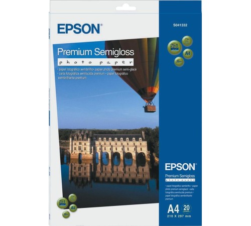 Бумага/ Epson Premium Semigloss Photo Paper A4 Бумага/ Epson Premium Semigloss Photo Paper A4