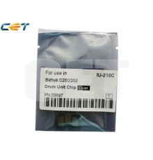 -/ Чип драм-юнита для KONICA MINOLTA Bizhub C250/C252 (CET) Cyan, (WW), 45000 стр., CET5697