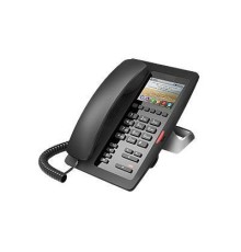 SIP-Телефон Fanvil H5, 2 SIP-акк., 3.5", 480x320 Цвет. экран, POE, БП в комп., 2x100 Mbps, Чёрный, 6 прог. клав.