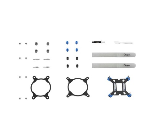 Система водяного охлаждения Ocypus Delta L36 WH ARGB V2, 360mm, ARGB Pump, 3x120mm ARGB fans, LGA115X/1200/1700/18XX, AM4/AM5