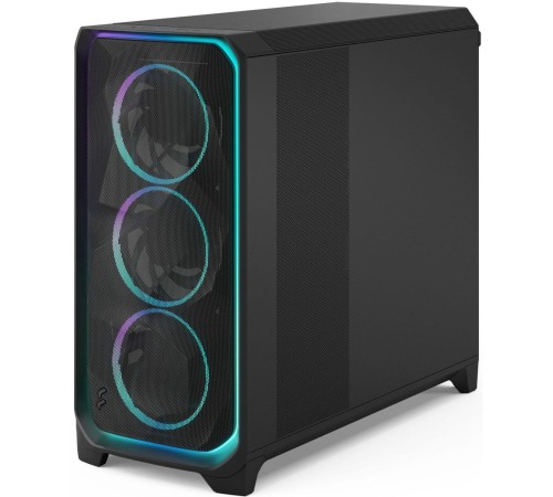Корпус ПК без блока питания/ Case Fractal Design Meshify 3 XL Solid, Full-Tower, 3x140mm, 2xUSB-A 3.2 + 1xUSB 3.2 Type-C, SSI-EEB, SSI-CEB, ATX, mATX, mITX Black