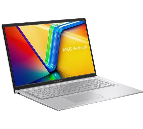 Ноутбук/ ASUS X1704VA-AU397 17.3"(1920x1080 (матовый) IPS)/Intel Core i5 1335U(1.3Ghz)/16384Mb/1024PCISSDGb/noDVD/Int:Intel Iris Xe Graphics/Cam/BT/WiFi/50WHr/war 1y/2.1kg/Cool Silver/DOS Ноутбук/ ASUS X1704VA-AU397 17.3"(1920x1080 (матовый) IPS)/Intel Core i5 1335U(1.3Ghz)/16384Mb/1024PCISSDGb/noDVD/Int:Intel Iris Xe Graphics/Cam/BT/WiFi/50WHr/war 1y/2.1kg/Cool Silver/DOS
