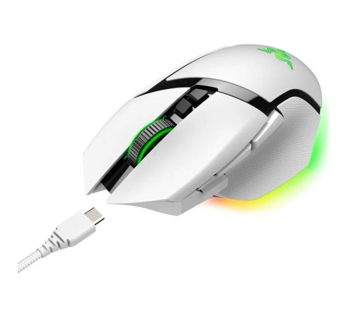 Игровая мышь Razer Basilisk V3 Pro 35K - White gaming mouse/ Razer Basilisk V3 Pro 35K White Gaming Mouse