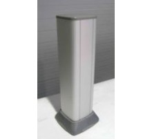 Алюминиевая колонна 0.5 м, цвет светло-серебристый металлик
