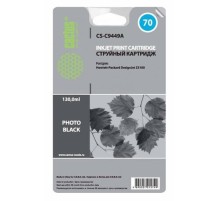 -/ Картридж струйный Cactus CS-C9449A №70 черный (130мл) для HP DJ Z3100