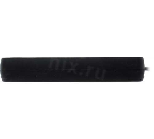 Удлинитель с заземлением Defender M550 5.0 м, 5 розеток, черный/ Power supply grounded Defender M550 5.0 m, 5 outlets, black