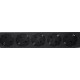 Удлинитель с заземлением Defender M550 5.0 м, 5 розеток, черный/ Power supply grounded Defender M550 5.0 m, 5 outlets, black
