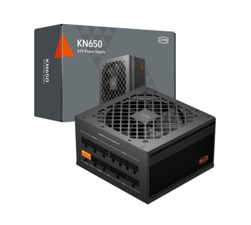 Блок питания ПК/ Power Supply PCCooler, 650W 80+ Gold (ATX, 3.1, Full modular, 1x24(20+4)pin, 2xCPU 8(4+4)pin, 2xPCIe*2 8(6+2)pin, 1x12VHPWR, 5xSATA*3, 1xMOLEX4pin, Active, 120x120mm, 140x150x86mm, APFC, OVP/UVP/SCP/OPP/OCP/OTP/SPD, black)